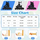 Kids    Inline Skates For Boys Girls Ages 5-7  4 Sizes Adjustable Blade Roller
