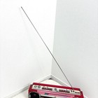 Sony Cfs-w80 Red Double Cassette Boombox Radio Stereo Tv Sound Vintage Japan