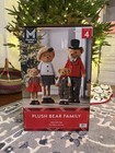 Member s Mark Christmas Plush Bear Family Adjustable Legs Set Of 4 - Ships Now