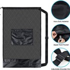 Extra Large Soccer Ball Bag 40 x30  Drawstring Mesh Ball Bag With Pocket Storage
