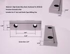 Bostar  1 2  Deep Step Vise Jaw  Set For 6  Kurt Or Similar Milling Vise