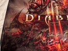 Signed 2008 Blizzcon Diablo 3 Barbarian Poster - Holy Grail Item