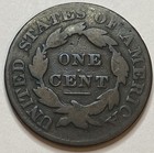 1828 Lg Date - Coronet Head Large Cent 1c - Exact Coin Imaged  lc376