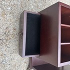 Vintage Bombay Company Wooden Desk Organizer Valet Station Read Description