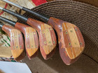 Vintage Macgregor M85w S eye O Matic Persimmon Woods -all Original