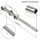 T316 Stainless Steel Swage Threaded Tensioner End Fittings 1 8  Cable Railing