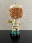 Vintage 1960s Japan Big-eye Baseball Bobblehead Nodder  7 Blue - Made In Japan