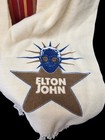 Vintage Elton John Scarf  63  X 9  Cream