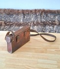 Swiss Army Shoulder Leather Bag Rare Model 1938 Handmade Military Pouch Ww1 Ww2
