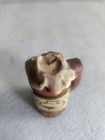 Vintage Falstaff Beer Stein Mug Candle Novelty Wax Barware Advertising Promo