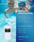 Aqualtra Pool Filter Cc100 C-9410 Ccrp100 Pap100 Ultral-c3 R173215 Fc-0686 2pk