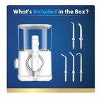 Waterpik Evolution Water Flosser With 10 Settings  5 Tips  Ada Accepted  White