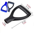 D-type Plastic Shovel Handle 1-1 4  inner Diameter 32mm Snow Shovel Replacement 
