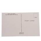 Wyoming Postcard Jenny Lake Museum Grand Teton National Park Log Cabin Forest