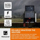Solar Electric Fence Charger 0 15j Electric Fence Energizer 3 Miles Refurbished