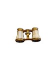 Lemaire Fi Paris Mother Of Pearl And Brass  Vintage Opera Glasses  Binoculars