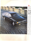 1991 Mitsubishi Diamante Ls Two Page Print Ad