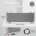 Tru Cool 40k Transmission Oil Cooler Low Pressure Drop Gvw Max 40000 Lpd47391