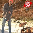 40  Fire Log Tongs Firewood Grabber And Fire Poker Set Outdoor Fire Pit Tool