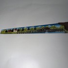 Vintage Handpainted Saw With Landscape Scene And Wooden Handle