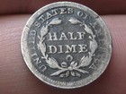 1848 O Seated Liberty Half Dime- New Orleans  Vg fine Details