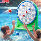 Kids Fun Pool Toys  Inflatable Dart Board Toss Water Game  Swimming Pool Float 