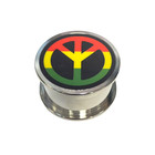 2  Herb Sharp Teeth Grinder 3 Layer Metal Spice Smoke Crusher Tobacco Yinyang