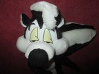 Warner Bros  Looney Tunes Pep   Le Pew The Skunk Vintage Plush Applause