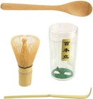 Matcha Whisk Set Japanese Chasen Bamboo Spoon Scoop Chashaku Ceremony S-4726