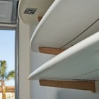 Surfboard Wall Rack 3 Board     Bamboo Storage Mount   Triple Board Display