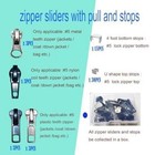 Zipper Repair Kit       57 Pcs       5 Zipper Replacement Slider Kit  Zippers Pull  Zi