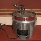 Vintage Johnston Hot Fudge Sundae Fountain Dispenser Warmer Helmco Hand Pump