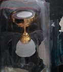 1 12 Dollhouse Miniature Collections Ceiling Light-battery Operated - New Opened