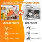 Vacuum Sealer Machine  6x Freshness  Versatile For Dry wet  2 Auto Modes  Led   
