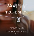 Disney Rebecca Hook Ghost Mickey Sterling Silver Necklace Signed Box Trunk Show