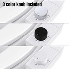 Toilet Bidet Dual Nozzle Left And Right Hand Side Convertible  3 Color Knobs