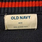 Old Navy Girls Knit Cardigan Sweater V-neck Button Cherry Navy M  8 
