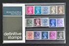 Qe Gb 1981 21 2p - 75p Definitive Stamps Presentation Pack 129a