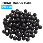  68 Cal 100t Rubber Balls Ammo Paintballs Training Defense Marker Fit Umarex T4e