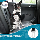 Adjustable Dog Seat Belt For Car  2 Pack Pet Safety Belts For Vehicles  Heavy-du