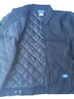 Dhg Eisenhower Work Jacket  Black   Size Large  Slash Pockets  Lined  Insulated 