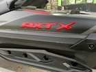 Sea Doo Rxt X 2018 2021 Domed Sticker  2 Pieces  Light Red And Black
