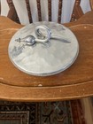 Vintage B w  Buenilum Hammered Aluminum Casserole Dish  No Liner 7    Diameter