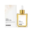 1-2x Silk Body Oil silk Body Oil  Perfume Oil bath   Shower Oil Smooth Skin New