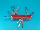 Victorinox Huntsman Plus Red Swiss Army Knife Multi Tool  With Pen  Nice 