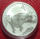 2022-p Australian Koala  1 Coin 1 Troy Oz 999 Fine Silver In Capsule