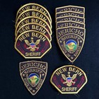 Jericho Show-used Jericho   New Bern Sheriff Patch Pair Set     Jr06