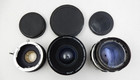 Vintage 35mm Camera Lenses  Nikkor-h  Zykkor  Lens Lxtender  For Parts Or Repair