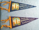 Vintage 1939 Golden Gate International Exposition Pennant Flag