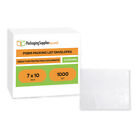 1000 7  X 10  Clear Adhesive Packing List Shipping Label Envelopes Pouches